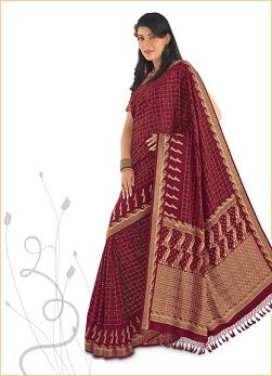 Manufacturers Exporters and Wholesale Suppliers of Arani Gift Sarees Mau Uttar Pradesh